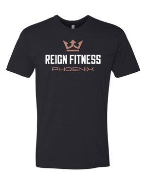 Custom Apparel - Screen Printing - Reign Fitness - Unisex T-Shirt - reign fitness