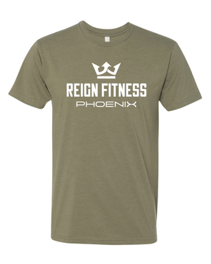 Custom Apparel - Screen Printing - Reign Fitness - Unisex T-Shirt - reign fitness