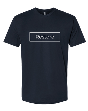 Custom Apparel - Screen Printing - Restore Church - Adult Unisex Cotton T-shirt - Restore Church - 15322