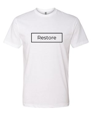 Custom Apparel - Screen Printing - Restore Church - Adult Unisex Cotton/Poly T-shirt - Restore Church - 15322