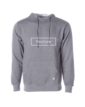 Custom Apparel - Screen Printing - Restore Church - Adult Unisex Mid - Weight Hoodie - Restore Church - 15322