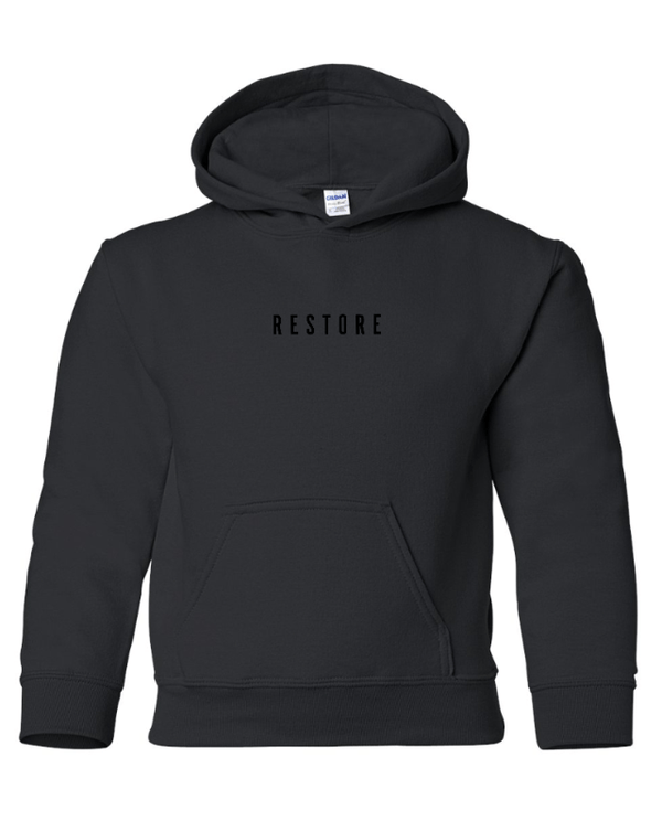 Custom Apparel - Screen Printing - Restore Church - Fall 2024 - Youth Heavy Blend Hooded Sweatshirt - Restore Church - Fall 2024 - 16758