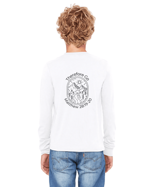 Custom Apparel - Screen Printing - Restore Church - Youth Jersey Long Sleeve T-Shirt - Restore Church - 15322