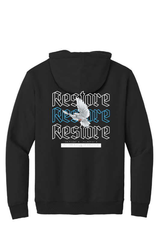 Restore Church - Fall 2024 - Tall Unisex Adult Hooded Sweatshirt