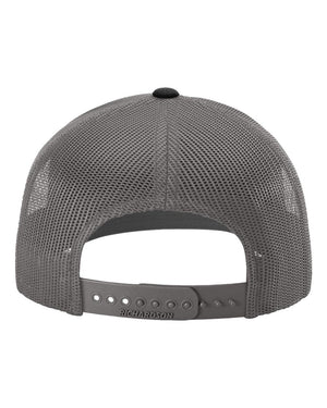 Mid-Michigan Magic Company Headwear Black/ Charcoal back view