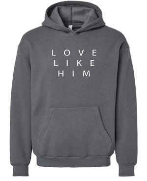 Custom Printed Apparel | Riverview Church - Love Like Him Embroidered Hoodie - Riverview Church - 17890