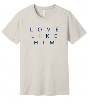 Custom Printed Apparel | Riverview Church - Love Like Him T-shirt (multiple color options) - Riverview Church - 17890