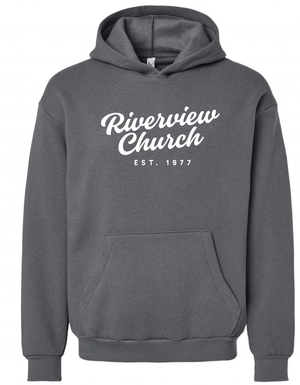 Custom Printed Apparel | Riverview Church - Retro Riverview Embroidered Hoodie - Riverview Church - 17890