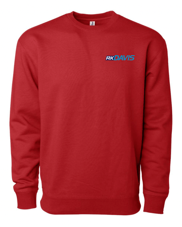 Custom Apparel - Screen Printing - RK Davis - Heavyweight Crewneck Sweatshirt - RK Davis - 15744