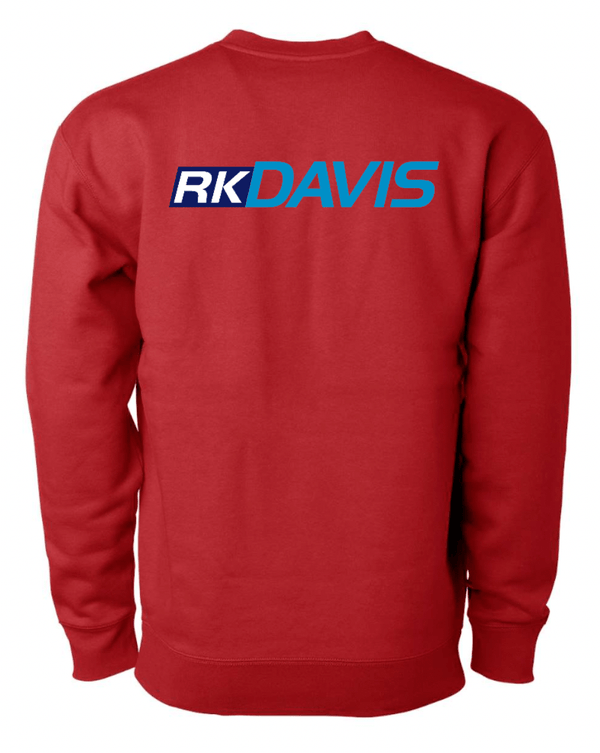 Custom Apparel - Screen Printing - RK Davis - Heavyweight Crewneck Sweatshirt - RK Davis - 15744