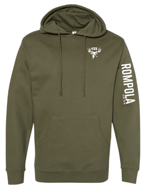 Custom Apparel - Screen Printing - Rompola Buck - Adult Unisex Hoodie "CSS" - Rompola Buck - 14994