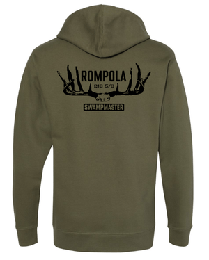 Custom Apparel - Screen Printing - Rompola Buck - Adult Unisex Hoodie "Rompola Design" - Rompola Buck - 14994