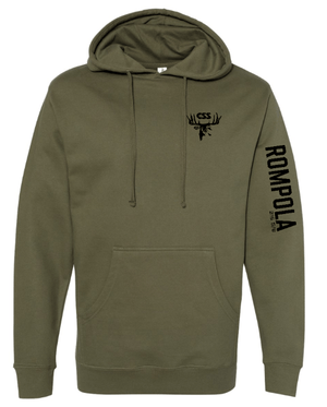 Custom Apparel - Screen Printing - Rompola Buck - Adult Unisex Hoodie "Rompola Design" - Rompola Buck - 14994