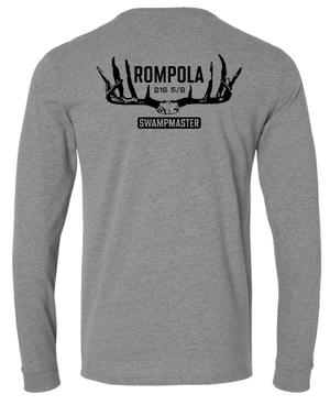 Custom Apparel - Screen Printing - Rompola Buck - Adult Unisex Long Sleeve T-Shirt "Rompola" Design - Rompola Buck - 14994