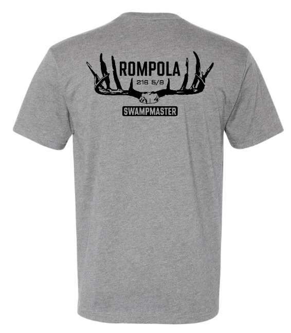 Custom Apparel - Screen Printing - Rompola Buck - Adult Unisex T-Shirt "Rompola" Design - T-shirt - Rompola Buck - 14994