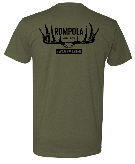 Custom Apparel - Screen Printing - Rompola Buck - Adult Unisex T-Shirt "Rompola" Design - T-shirt - Rompola Buck - 14994