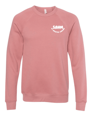 Custom Apparel - Screen Printing - SAHM of Greater Lansing - Adult Unisex Crewneck Sweatshirt - SAHM Greater Lansing - 16019