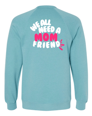 Custom Apparel - Screen Printing - SAHM of Greater Lansing - Adult Unisex Crewneck Sweatshirt - SAHM Greater Lansing - 16019