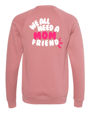 Custom Apparel - Screen Printing - SAHM of Greater Lansing - Adult Unisex Crewneck Sweatshirt - SAHM Greater Lansing - 16019