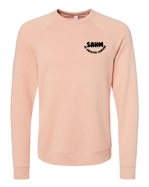 Custom Apparel - Screen Printing - SAHM of Greater Lansing - Adult Unisex Crewneck Sweatshirt - SAHM Greater Lansing - 16019