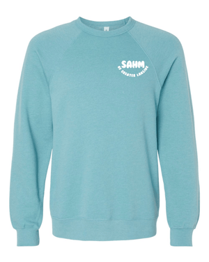 Custom Apparel - Screen Printing - SAHM of Greater Lansing - Adult Unisex Crewneck Sweatshirt - SAHM Greater Lansing - 16019
