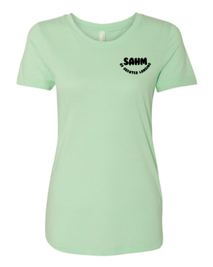 Custom Apparel - Screen Printing - SAHM of Greater Lansing - Women's Ideal T-Shirt - SAHM Greater Lansing - 16019