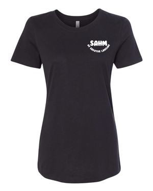 Custom Apparel - Screen Printing - SAHM of Greater Lansing - Women's Ideal T-Shirt - SAHM Greater Lansing - 16019