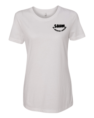 Custom Apparel - Screen Printing - SAHM of Greater Lansing - Women's Ideal T-Shirt - SAHM Greater Lansing - 16019