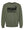 MYOI Allegan/Barry Fall Fundraiser Crewneck Military Green front view