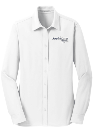 Custom Printed Apparel | ServiceMaster Clean | Women's Knit Dress Shirt - ServiceMaster Clean on Demand