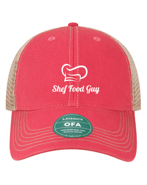Custom Apparel - Screen Printing - Shef Food Guy - Legacy Trucker Cap - Shef Food Guy - 16095