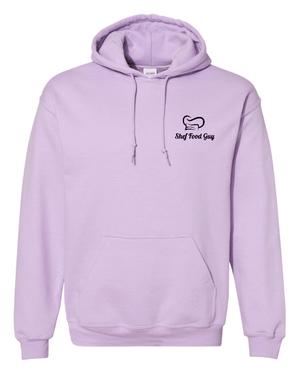 Custom Apparel - Screen Printing - Shef Food Guy - Orchid Heavy Blend Hoodie - Shef Food Guy - 16095
