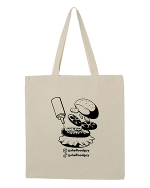 Custom Apparel - Screen Printing - Shef Food Guy - Promotional Tote - Shef Food Guy - 16095