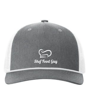 Custom Apparel - Screen Printing - Shef Food Guy - Trucker Cap w/ Rope - Shef Food Guy - 16095