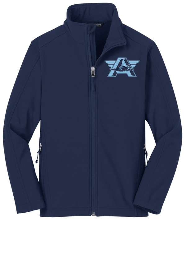 Custom Apparel - Screen Printing - Sky Crossing Elementary - Youth Soft Shell Jacket - Sky Crossing - 15320