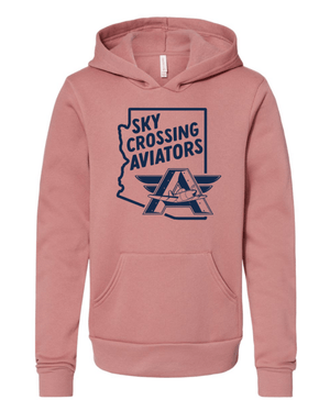 Custom Apparel - Screen Printing - Sky Crossing - Youth Sponge Fleece Hoodie - Sky Crossing - 14934