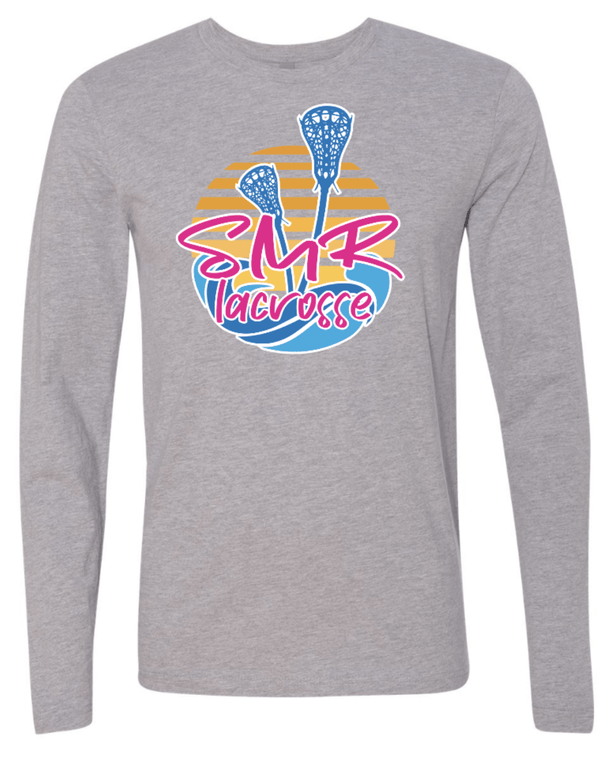Custom Apparel - Screen Printing - SMR Lacrosse LS T-shirt - SMR Lacrosse - 14346
