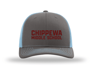 Custom Printed Apparel | Snapback Trucker Hat | Chippewa Middle School - Chippewa Middle School