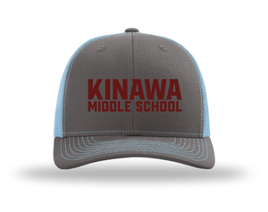Custom Printed Apparel | Snapback Trucker Hat | Kinawa Middle School - Kinawa Middle School