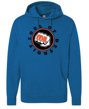 Custom Apparel - Screen Printing - Soul of Detroit - Unisex Adult Hooded Sweatshirt - Soul of Detroit - 16069