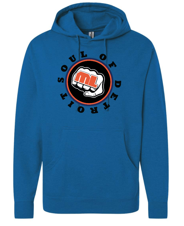 Custom Apparel - Screen Printing - Soul of Detroit - Unisex Adult Hooded Sweatshirt - Soul of Detroit - 16069