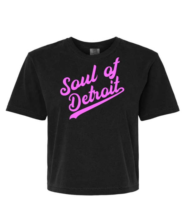 Custom Apparel - Screen Printing - Soul of Detroit - Women's Heavyweight Boxy T-Shirt - Soul of Detroit - 16956