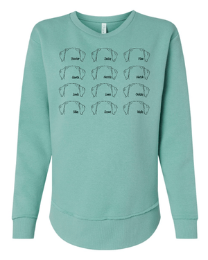 Custom Apparel - Screen Printing - South Lyon Ed. Foundation - Spring - Women's Fleece Crewneck Sweatshirt (Multiple Options Available) - South Lyon Ed. Foundation - 17296