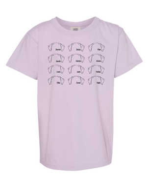 Custom Apparel - Screen Printing - South Lyon Ed. Foundation - Spring - Youth Garment Dyed Heavyweight T-Shirt (Multiple Options Available) - South Lyon Ed. Foundation - 17296