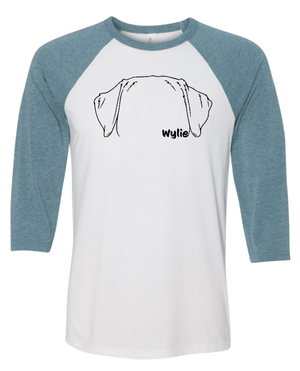 Custom Apparel - Screen Printing - South Lyon Educational Foundation Fundraiser - Adult Three - Quarter Sleeve Baseball T-Shirt - South Lyon Educational Foundation Fundraiser - 16879