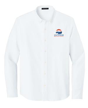 Custom Printed Apparel | Southridge Behavioral Hospital - Mercer+Mettle Long Sleeve Modern Oxford Shirt - Southridge Behavioral Hospital OD
