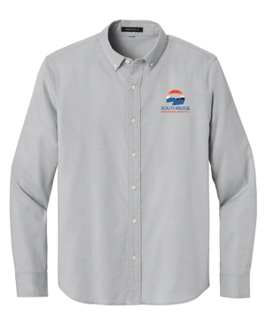 Custom Printed Apparel | Southridge Behavioral Hospital - Mercer+Mettle Long Sleeve Modern Oxford Shirt - Southridge Behavioral Hospital OD