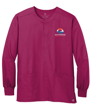Custom Printed Apparel | Southridge Behavioral Hospital - Wink Unisex Scrub Jacket - Southridge Behavioral Hospital OD