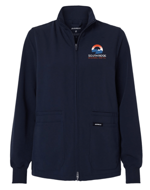 Custom Printed Apparel | Southridge Behavioral Hospital - Women's Jaanuu Scrub Jacket - Southridge Behavioral Hospital OD