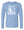 Okemos Fall Staff Shop Long Sleeve Heather Columbia Blue front view
